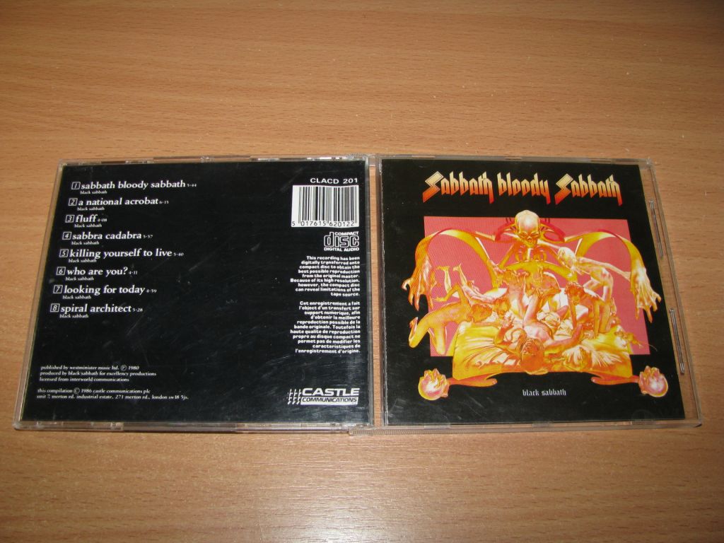 BLACK SABBATH - Sabbath Bloody Sabbath  (1986 Castle France) - фото фото фото 0