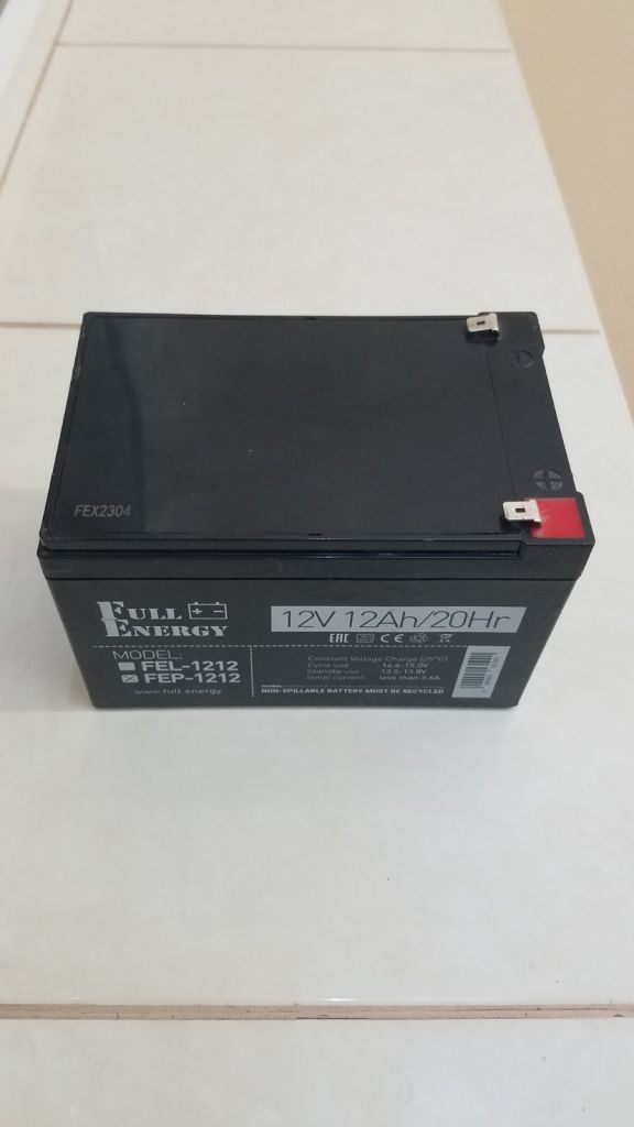 Аккумулятор для UPS 12v 12a Full Energy FEP-1212 - фото фото фото 0