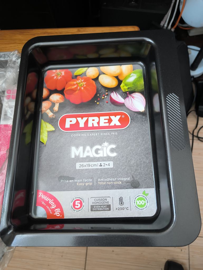 Форма для випікання Pyrex magic 26x19 cm + ложка для кави з зажимом - фото фото фото 0