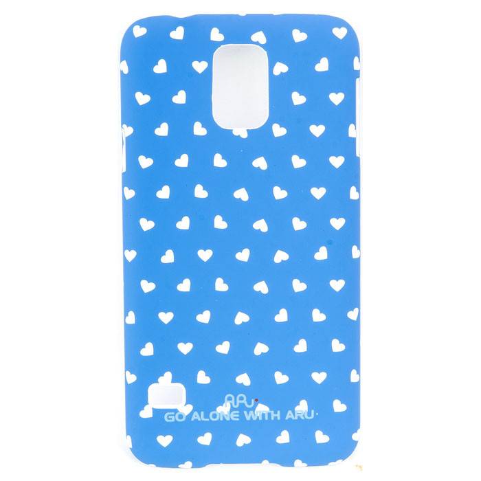 Чехол ARU для Samsung Galaxy S5 Hearts Blue - фото фото фото 0