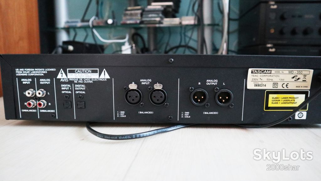 MD Проигрыватель TASCAM  MD-350 - фото фото фото 6