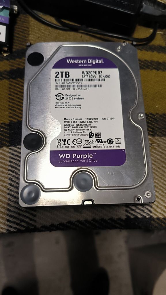 Жорсткий диск HDD Western Digital WD20PURZ 2TB №11 - фото фото фото 0