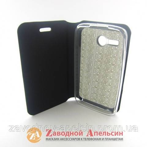 Чехол книжка Lenovo A316 Flip cover black - фото фото фото 2