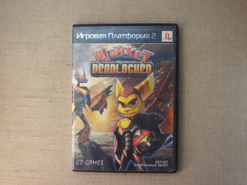 Гра DVD на PS2 Ratchet: Deadlocked RU/EN - фото фото фото 0