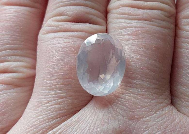 Розовый  кварц 11.35  CT - фото фото фото 6