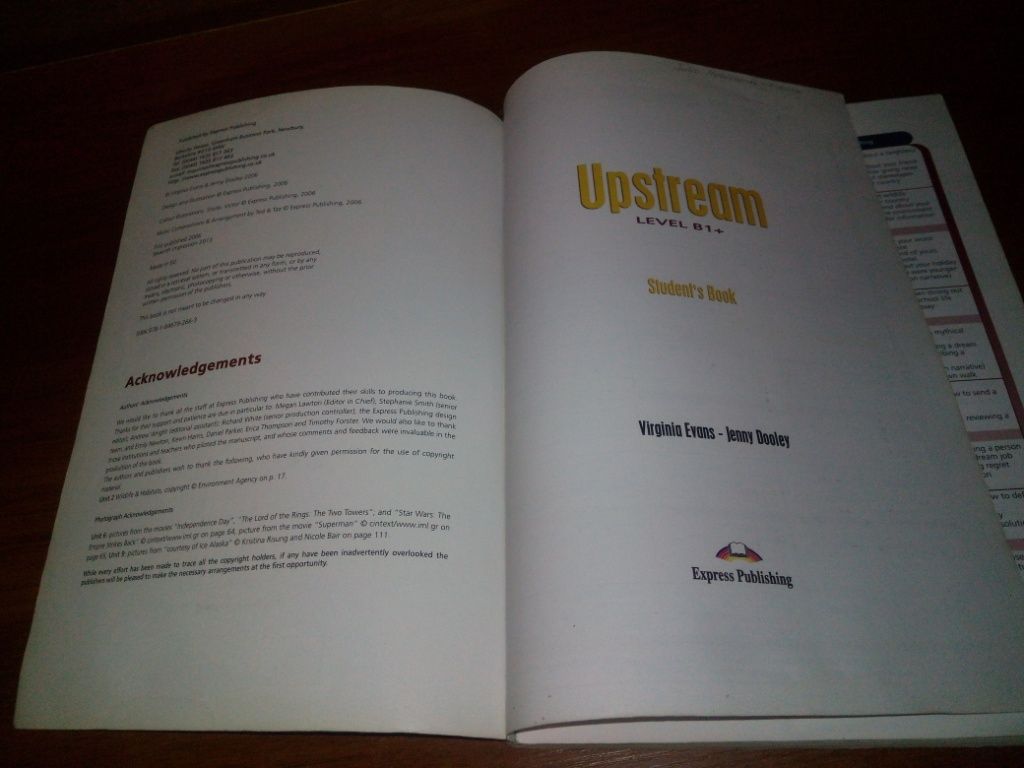 UPSTREAM B1+  (Student's Book) - фото фото фото 1