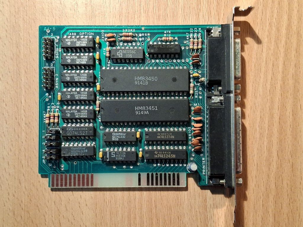 Мультикарта Multi-I/O Controller Card ISA плата для компьютера     (#10) - фото фото фото 0