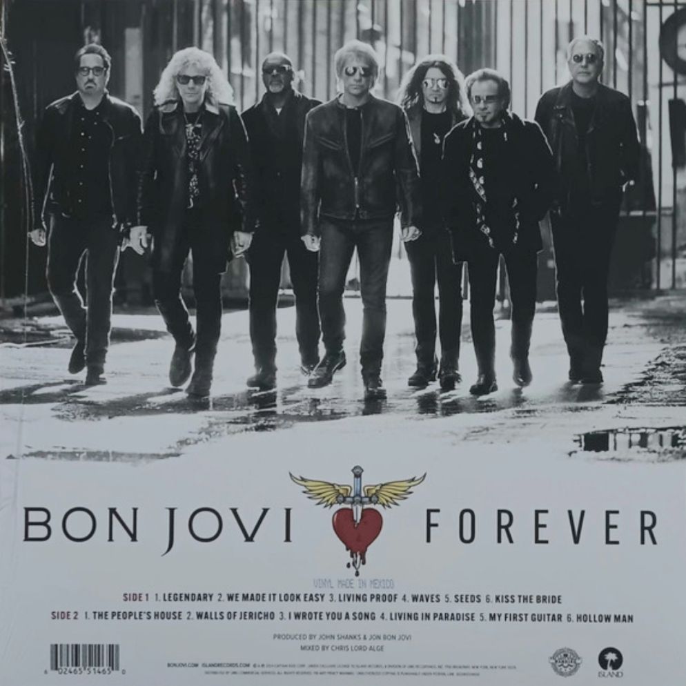 Bon Jovi - Forever - 2024.  (LP). 12. Vinyl. Пластинка. Europe. S/S. - фото фото фото 1