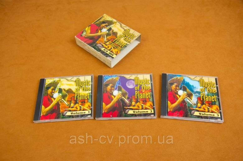 Музичний CD-диск, Music of the Planet collection (3 cd) - фото фото фото 1