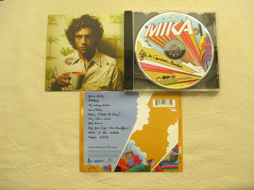 CD Mika. Life In Cartoon Motion. 2007. - фото фото фото 2
