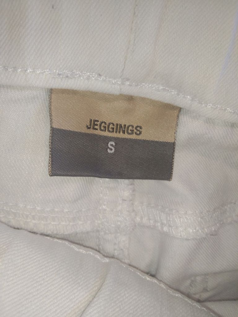 Белые штаны джегинсы Jeggings 44-46р. - фото фото фото 4