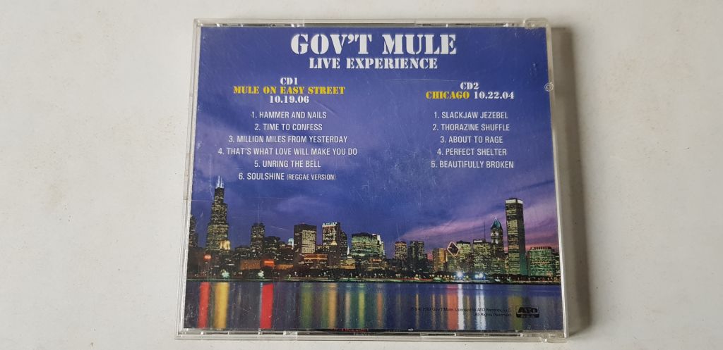 Gov't Mule Live Experience 2CD - фото фото фото 1