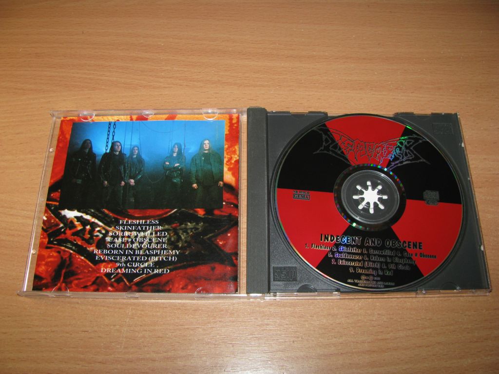 DISMEMBER - Indecent And Obscene   (1993 Nuclear Blast1st press) - фото фото фото 1