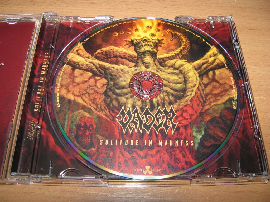 VADER - Solitude In Madness  (2020 Nuclear Blast 1st press) - фото фото фото 2
