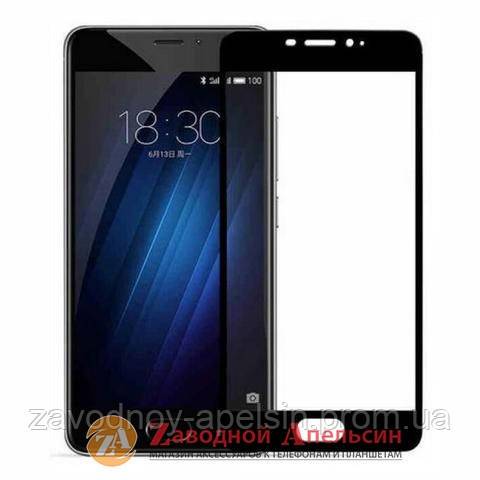 Защитное стекло Meizu M5 Note M3e GLASS full полное черн - фото фото фото 0