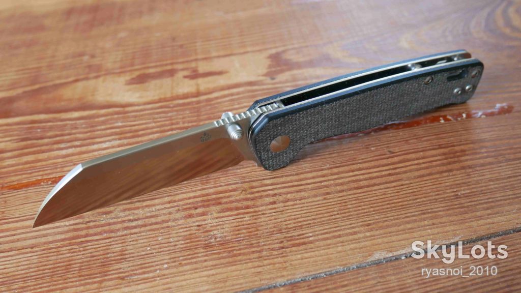 QSP QS130-I, Micarta, D2 Satin, Outdoor, Tactical, EDC, Liner Lock - фото фото фото 7