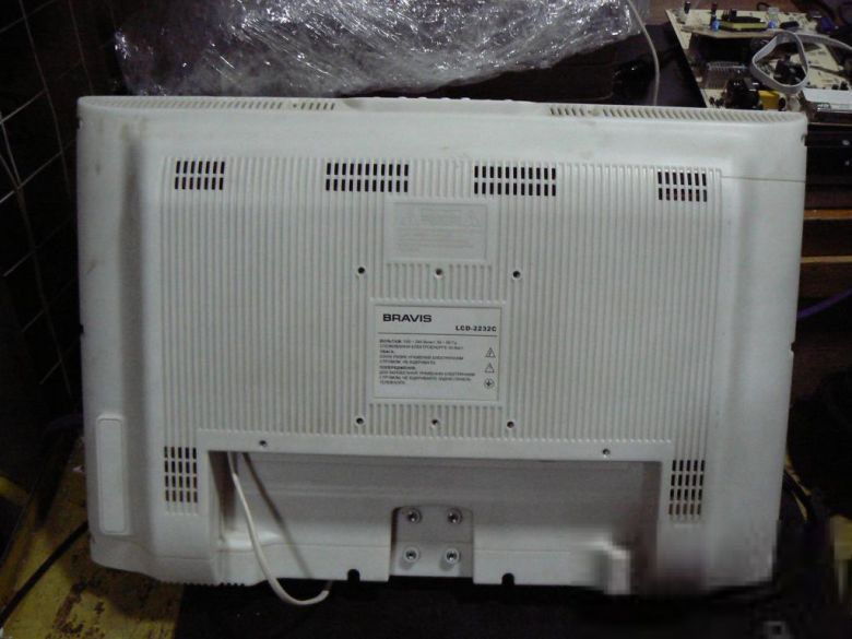 Корпус телевизора Bravis 22" LCD-2232С.В сборе. - фото фото фото 1
