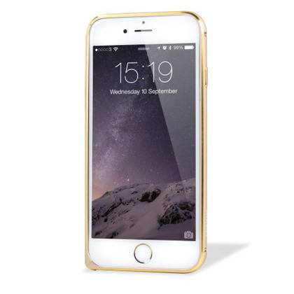 Бампер Devia для iPhone 6/6S Buckle Curve Champagne Gold - фото фото фото 3