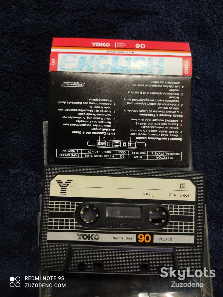 Б/У Аудио кассета YOKO 90 - фото фото фото 4