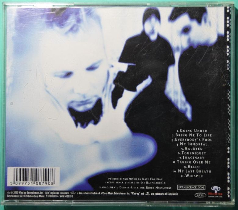 Evanescence "Fallen" Audio CD - фото фото фото 2