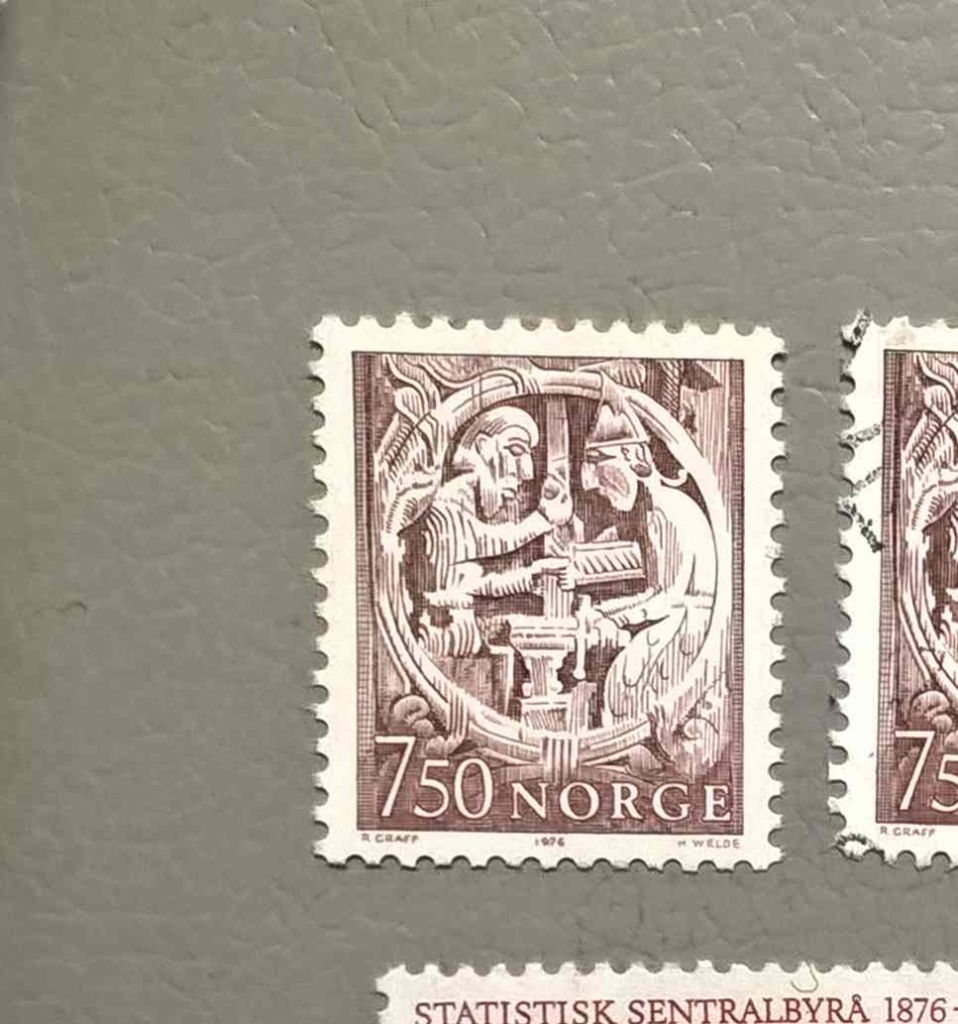 Норвегия Искусство 1976 - фото фото фото 0