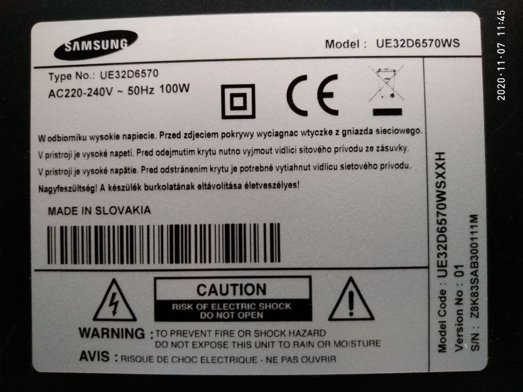 Wi-Fi модуль WIDT10B BN59-01130A для телевизора Samsung UE32D6530WS - фото фото фото 3