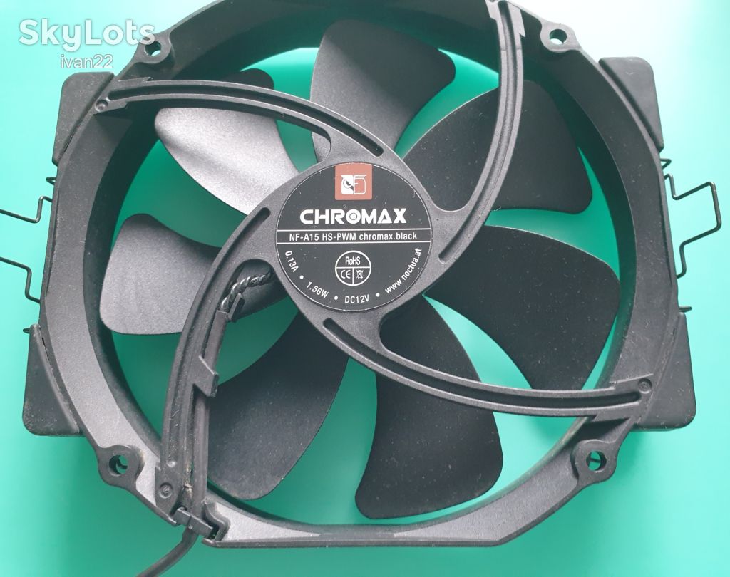 Кулер Noctua NH-D15 chromax.black два вентилятора 140 мм - фото фото фото 5