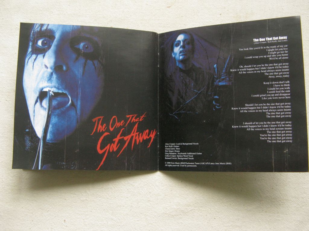 CD Alice Cooper. Along Came A Spider. 2008. - фото фото фото 8
