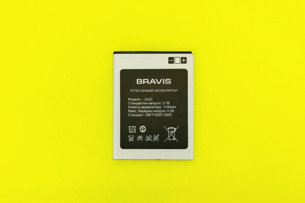 Аккумулятор Оригинал акб Bravis JAZZ      (1100 mAh) - фото фото фото 3