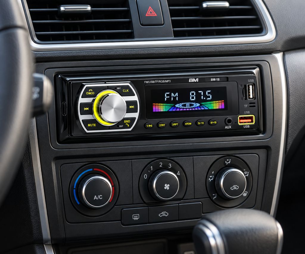 Автомагнітола MP3 BM-27 BOSCHMANN / Магнітола 1 DIN / Автомагнітола з Bluetooth - фото фото фото 1