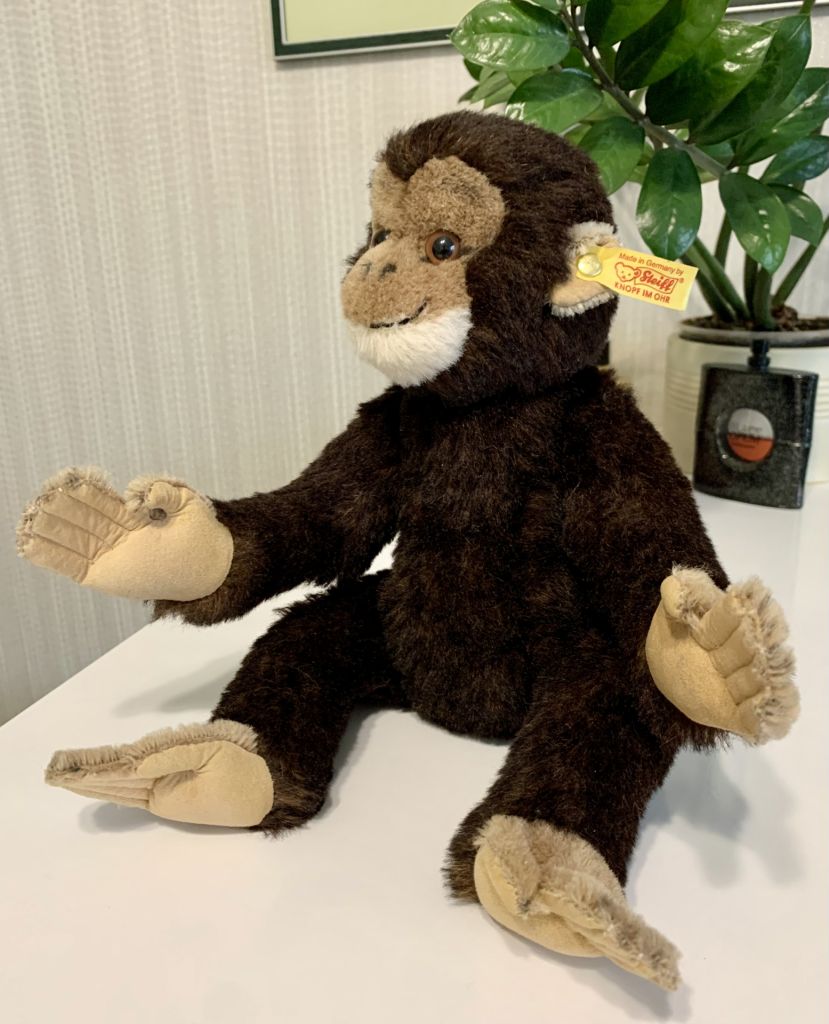 Брендова Колекційна Іграшка Steiff Игрушка Мягкая Koko Chimpanzee - фото фото фото 2