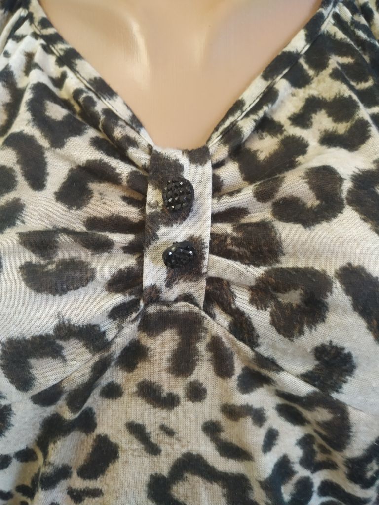 Блуза в принт. Размер S-M - фото фото фото 2