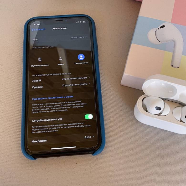 Bluetooth Наушники AirPods Pro Белые Denmen DL12 - фото фото фото 4