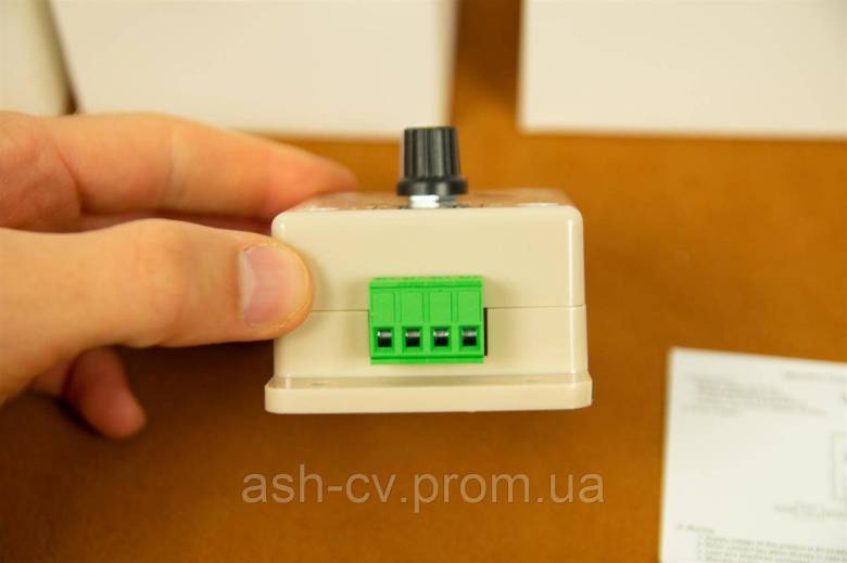 Діммер, Dimmer, для, LED, світлодіодних, стрічок, регулятор яскравості, 12V, 24V, 8A - фото фото фото 1