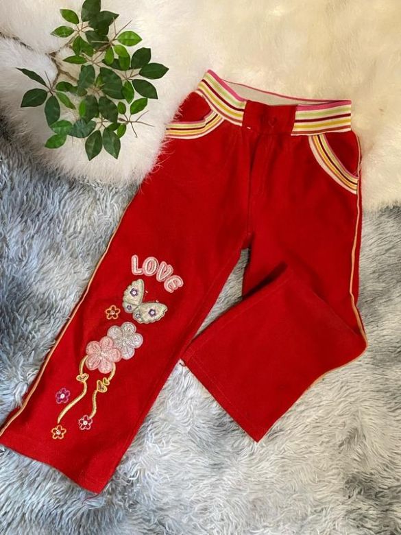 Флісові штанці для дівчинки для двору (no 88) - фото фото фото 0