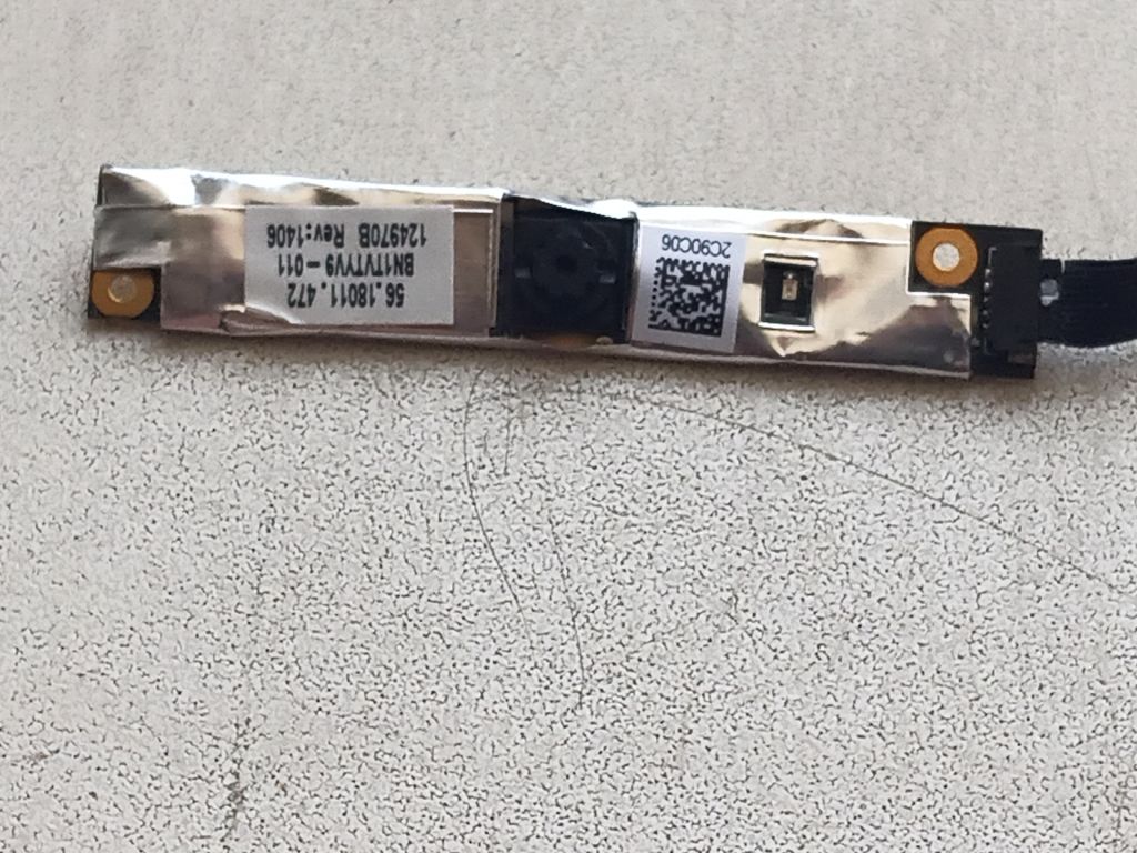 Б/У Шлейф + веб камера на Lenovo B590 - фото фото фото 2