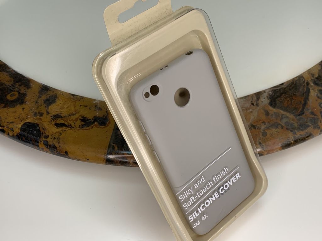 Чохол High-end Siliocon Cover для Xiaomi Redmi 4X Gray - фото фото фото 4