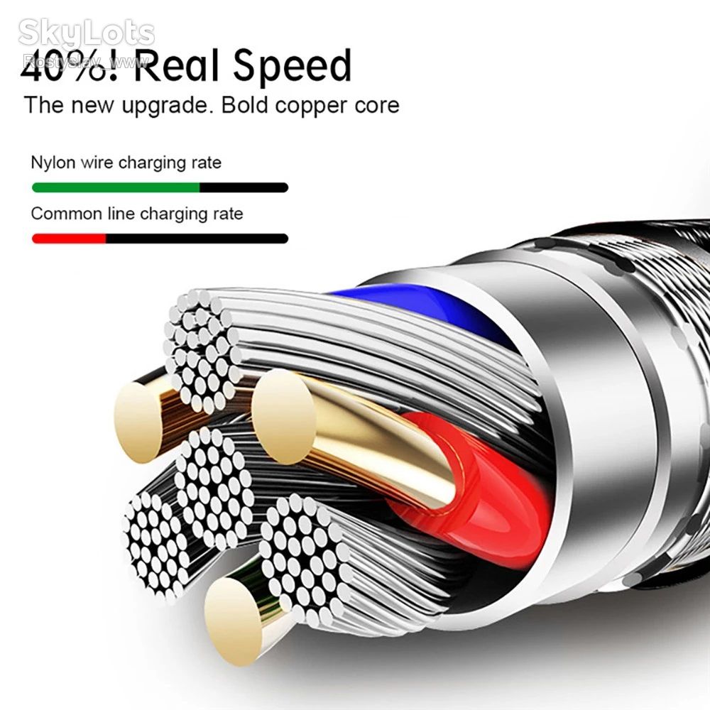 Кабель для зарядки MicroUSB 1.2м чорний - фото фото фото 3