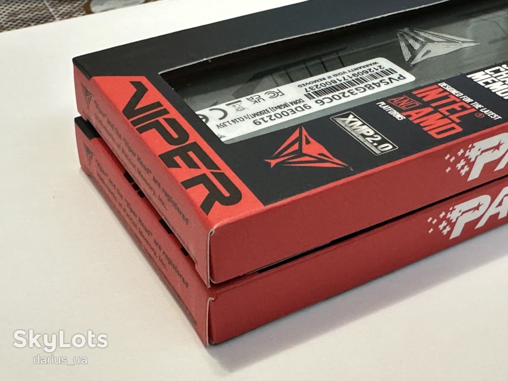 DDR4 2x8GB Patriot Viper Steel 3200MHz    (PVS48G320C6) - фото фото фото 7