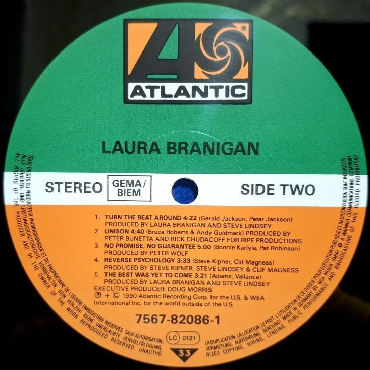 Laura Branigan - Album - 1990.  (LP). 12. Vinyl. Пластинка. Germany. - фото фото фото 5