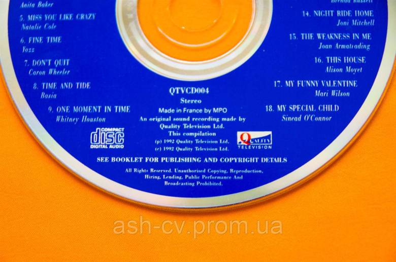 Музичний диск CD. ALL WOMAN - фото фото фото 2