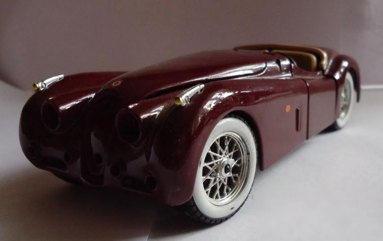 Модель автомобиль " Jaguar XK 120 " - фото фото фото 1