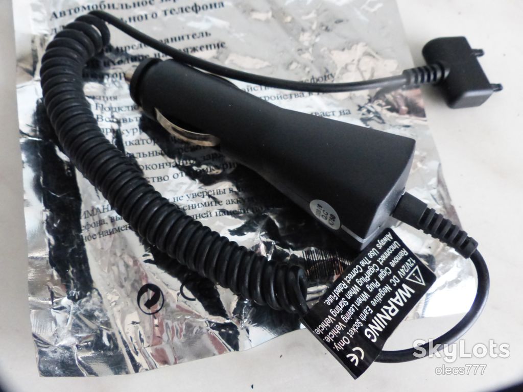 Автомобільна зарядка 12-24V Sony Ericsson K750 нова - фото фото фото 3