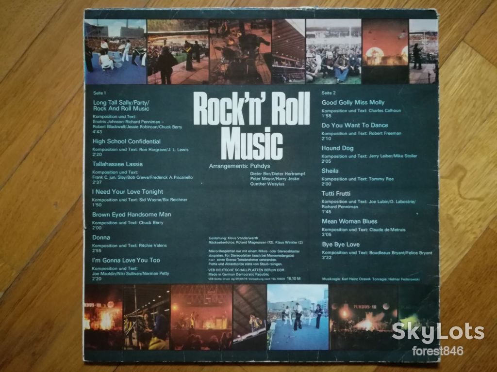Puhdys-Rock and roll music  (2)-Ex., НДР - фото фото фото 1