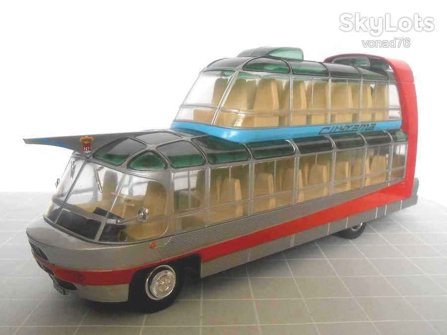1/43 Автобус CITROEN CURRUS Cityrama-Bus 1955. Altaya. - фото фото фото 1