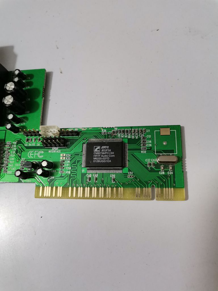 Звуковая карта hsp56 cmi8738/pci-sx - фото фото фото 1