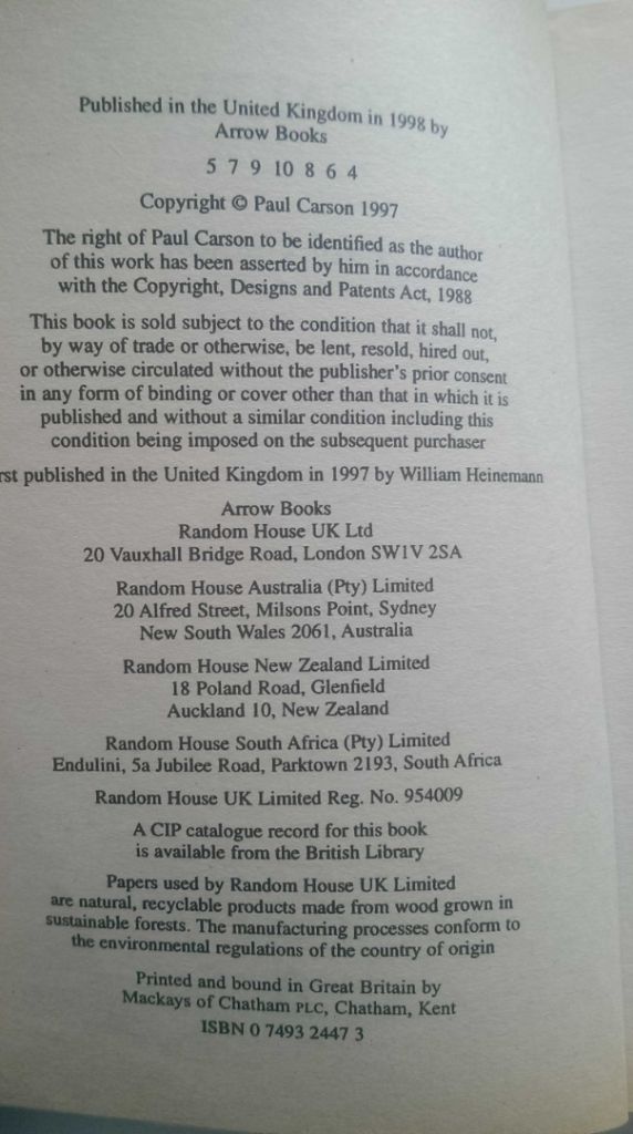 Scalpel - Paul Carson - На Английском English книга - фото фото фото 2