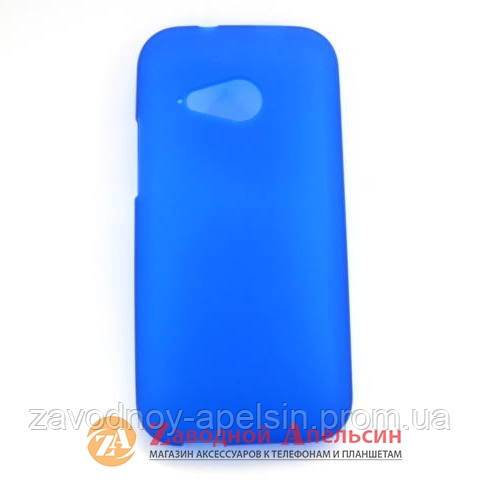 HTC One mini 2 M8 силиконовый чехол Cover blue - фото фото фото 0
