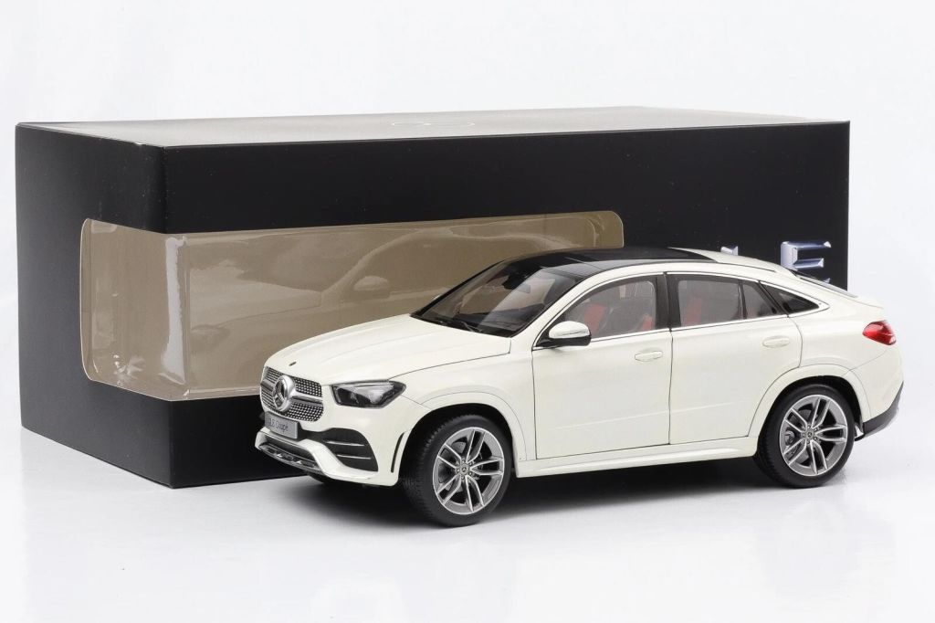 iScale 1:18 Mercedes-Benz GLE Coupe  (C167) designo diamond white bright - фото фото фото 0