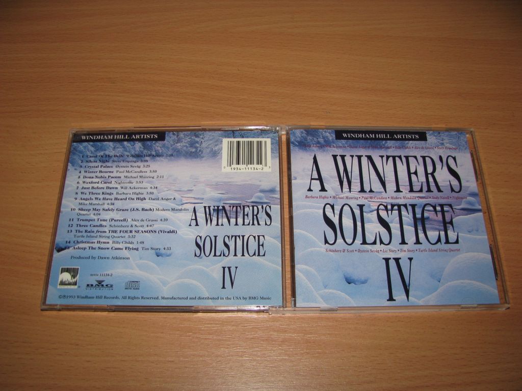 A WINTERS SOLSTICE - IV  (1993 Windham Hill USA) - фото фото фото 0
